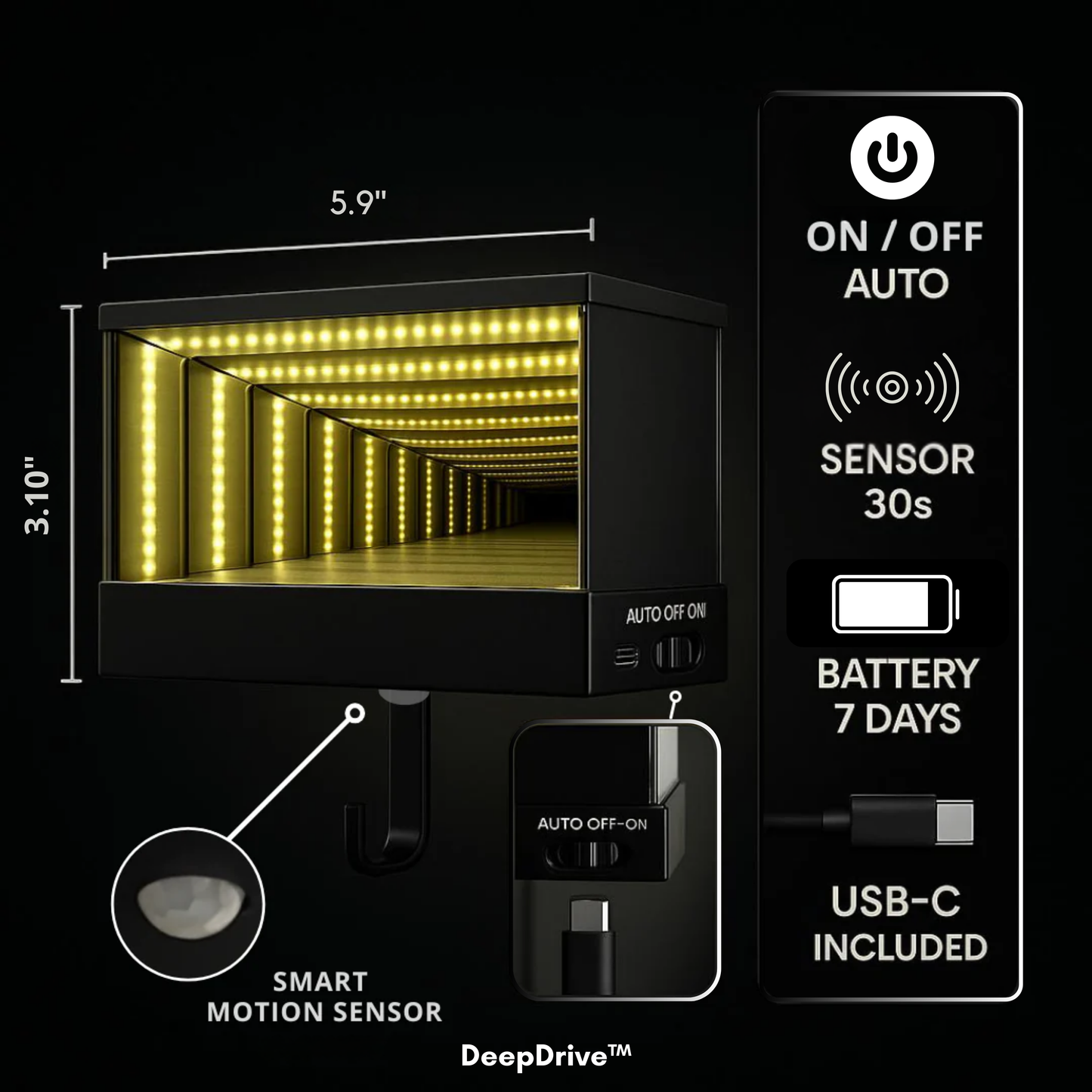INFINITY DRIVE™ Key Holder